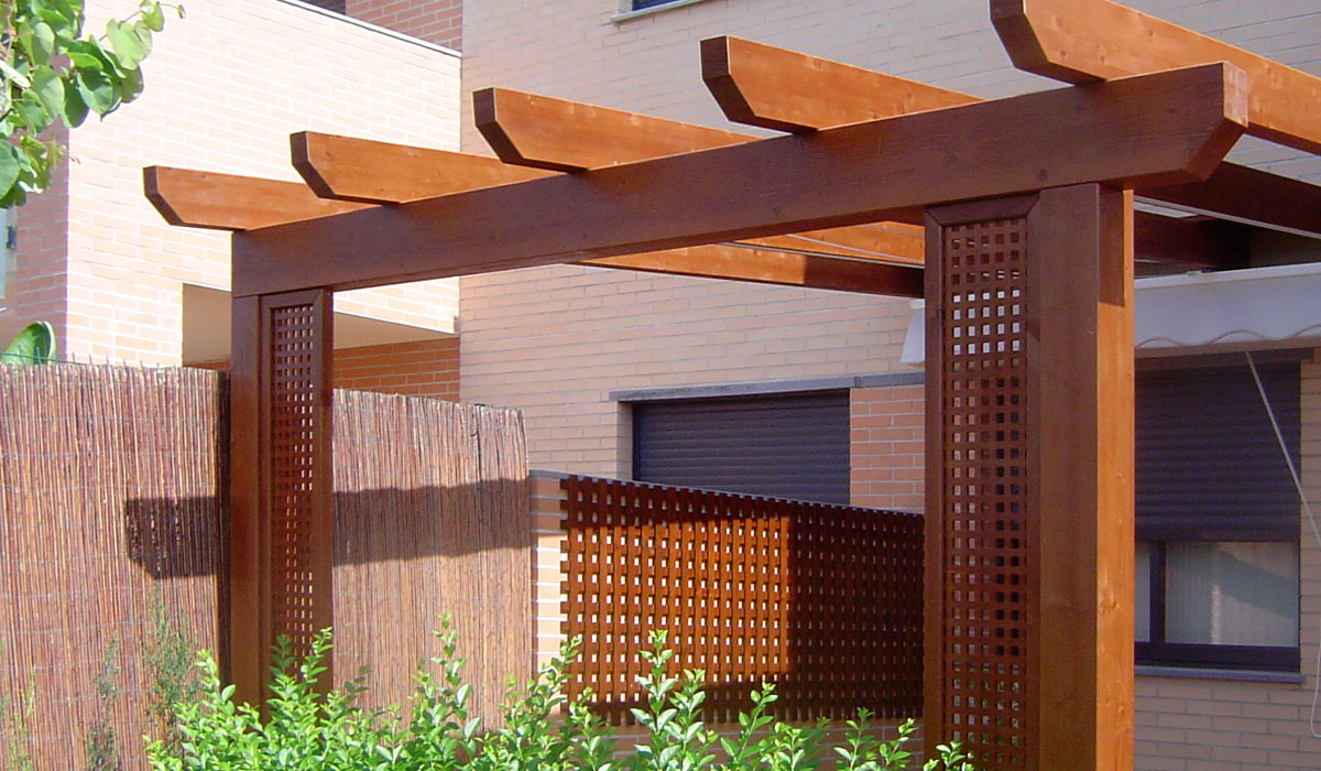 Pérgolas de madera aportan vida y estética - Arquitectura y Madera